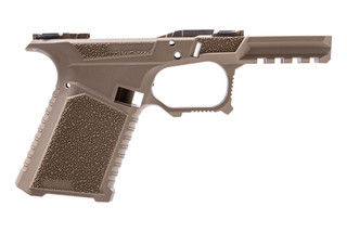 Flat dark earth polymer grip frame for Glock Gen 1-3 handguns.